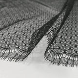Dentelle de Calais® Calypia noir au mètre