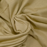 Beige slub cotton jersey