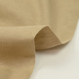 Beige slub cotton jersey
