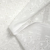 Broderie anglaise Isla blanc cassé