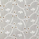 Broderie anglaise Isla blanc cassé