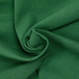 Forest green cotton ribbed jersey