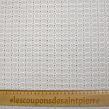 Broderie anglaise Maja blanc cassé