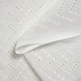 Broderie anglaise Freya blanc cassé