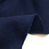 Maille polo coton bleu nuit