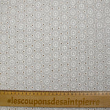 Broderie anglaise Nora blanc cassé