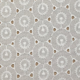 Broderie anglaise Nora blanc cassé
