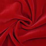 Velours de coton ras rouge