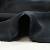 Satin de viscose effet cupro bleu nuit