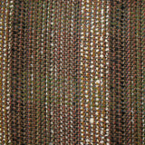 Tweed de laine mélangée Apolline fond vert forêt, camel et noir