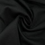 Tissu tailleur laine mélangée sergé noir