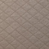 Jersey de coton matelassé Josie grège