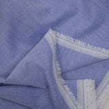 Fino algodón azul chambray