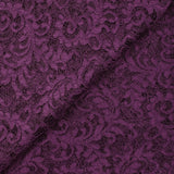 Dentelle festonnée Judith prune