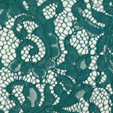 Dentelle festonnée Judith bleu canard