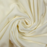 Jersey de terciopelo blanca suave blanca rota