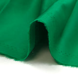 Popeline de coton satinée vert menthe