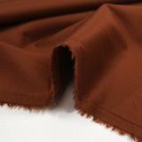 Squirrel satin cotton poplin