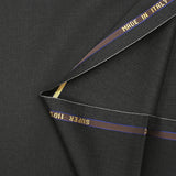 Tissu tailleur 100% laine Super 110's anthracite