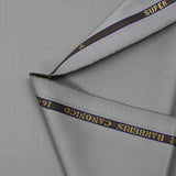 Tissu tailleur 100% laine Super 110's gris clair