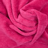 Tissu éponge bambou fuchsia vendu au mètre