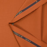Tissu tailleur 100% laine Super 110's orange brûlé