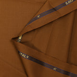 Tissu tailleur 100% laine Super 110's noisette