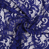 Dentelle festonnée Judith bleu roi