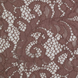Dentelle festonnée Judith vieux rose