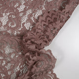 Dentelle festonnée Judith vieux rose