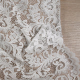 Dentelle festonnée Judith blanc