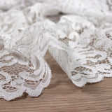 Dentelle festonnée Judith blanc