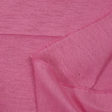 Doupion de soie et coton rose