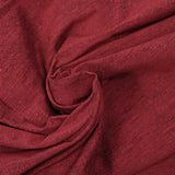 Doupion de soie et coton rouge