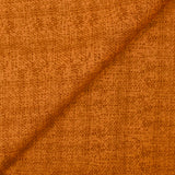 Coton imprimé empreinte fond orange foncé