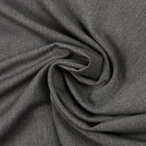 Crêpe sergé polyviscose Camille anthracite