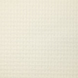 Coton nid d'abeille blanc cassé