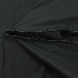 Taffetas polyester noir