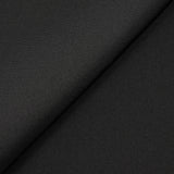 Organza de soie noir