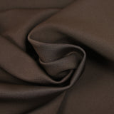 Jersey de polyester lourd double face marron et noir