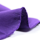 Polycoton froissé violet