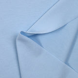 Maille polo coton bleu layette