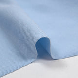 Maille polo coton bleu layette