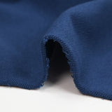 Maille polo coton bleu foncé