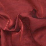 Mousseline 100% soie unie bordeaux changeant noir