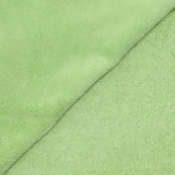 Tissu éponge bambou vert pomme vendu au mètre
