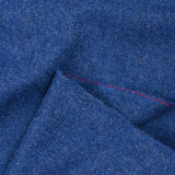 Drap de laine mélangée bleu