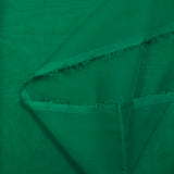 Mousseline de 100% soie unie vert