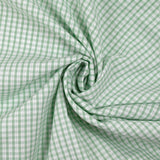 Cotton Vichy 3mm jade green