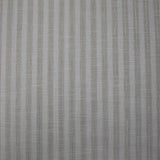 Coton lin rayé Lurex doré fond gris